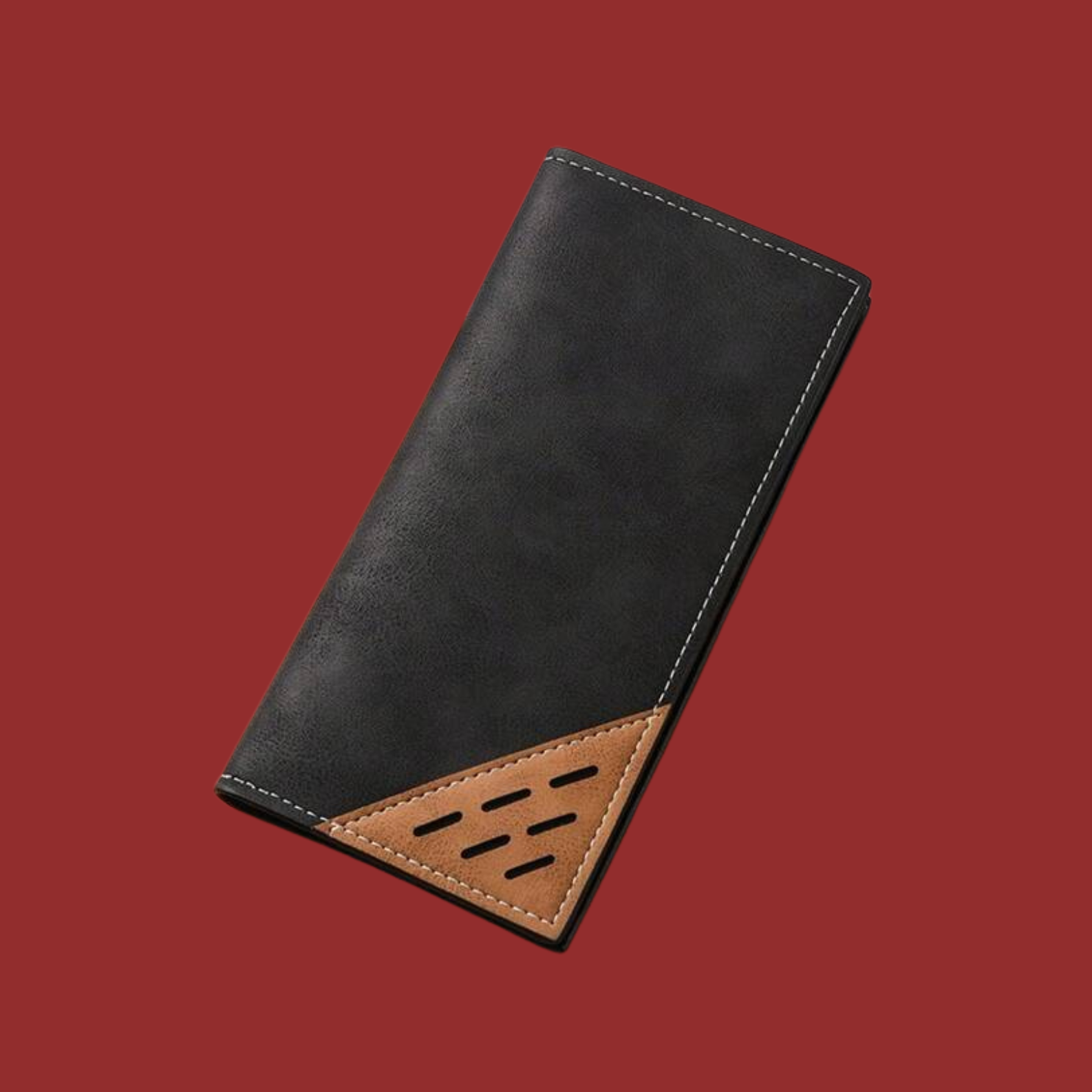 Dual-Tone Luxe Wallet