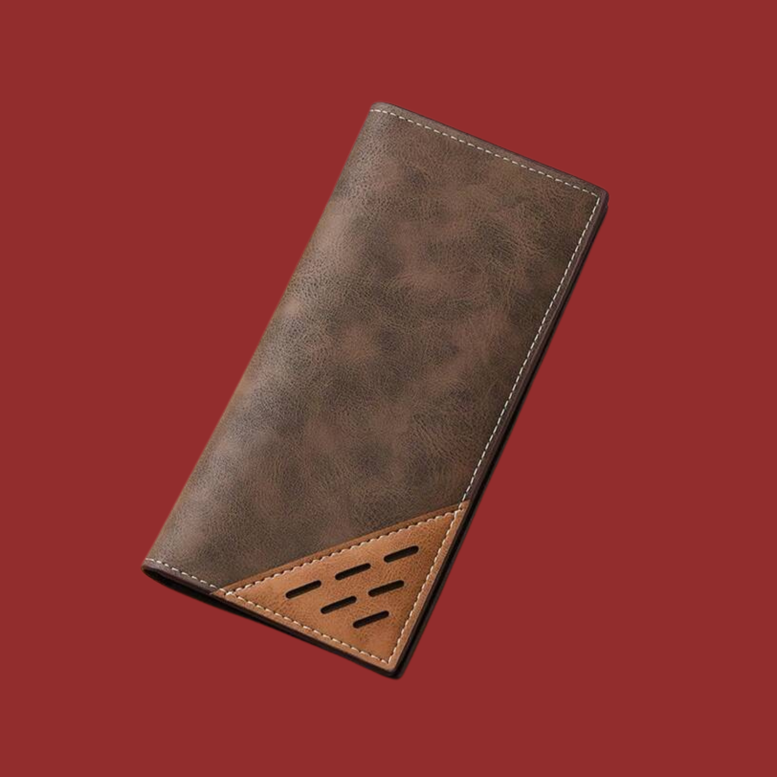 Dual-Tone Luxe Wallet