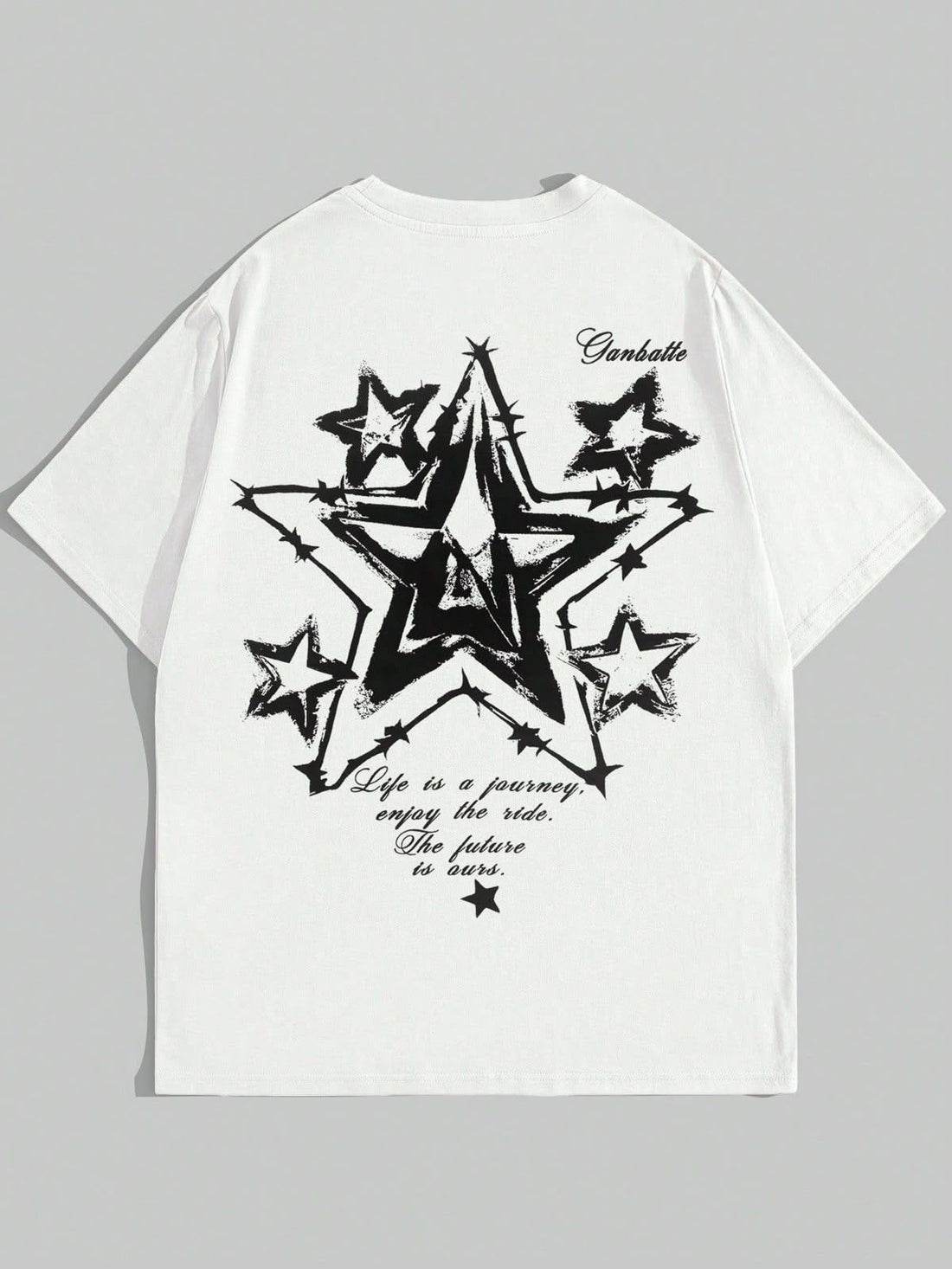 distressed star graphic T-Shirt