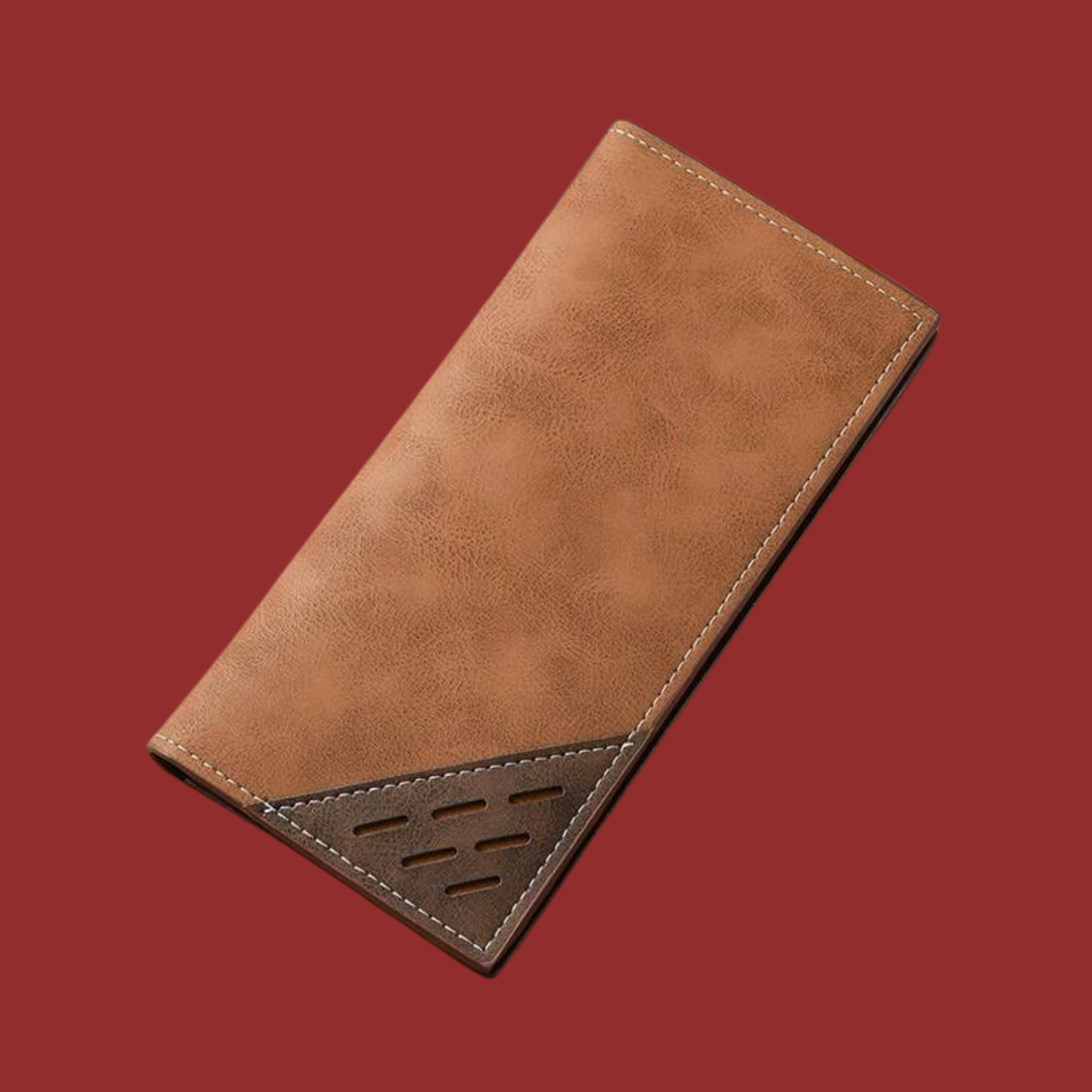 Dual-Tone Luxe Wallet