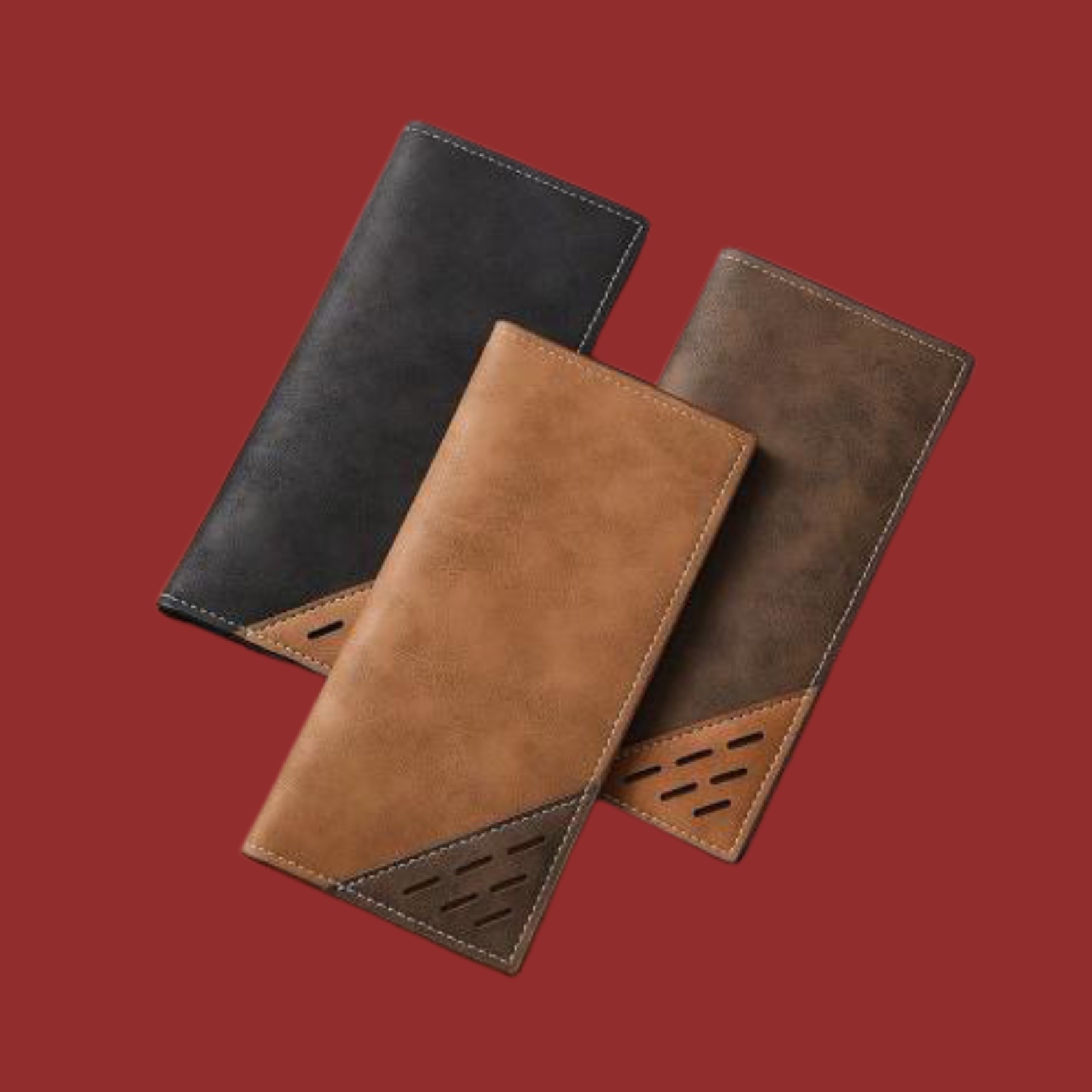 Dual-Tone Luxe Wallet
