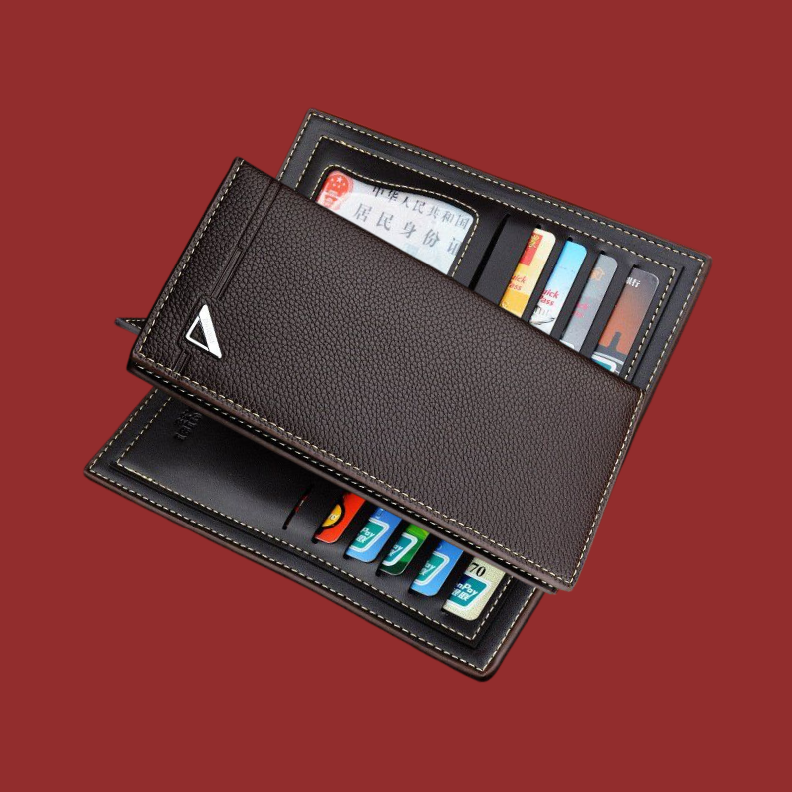 Premium Long Leather Wallet